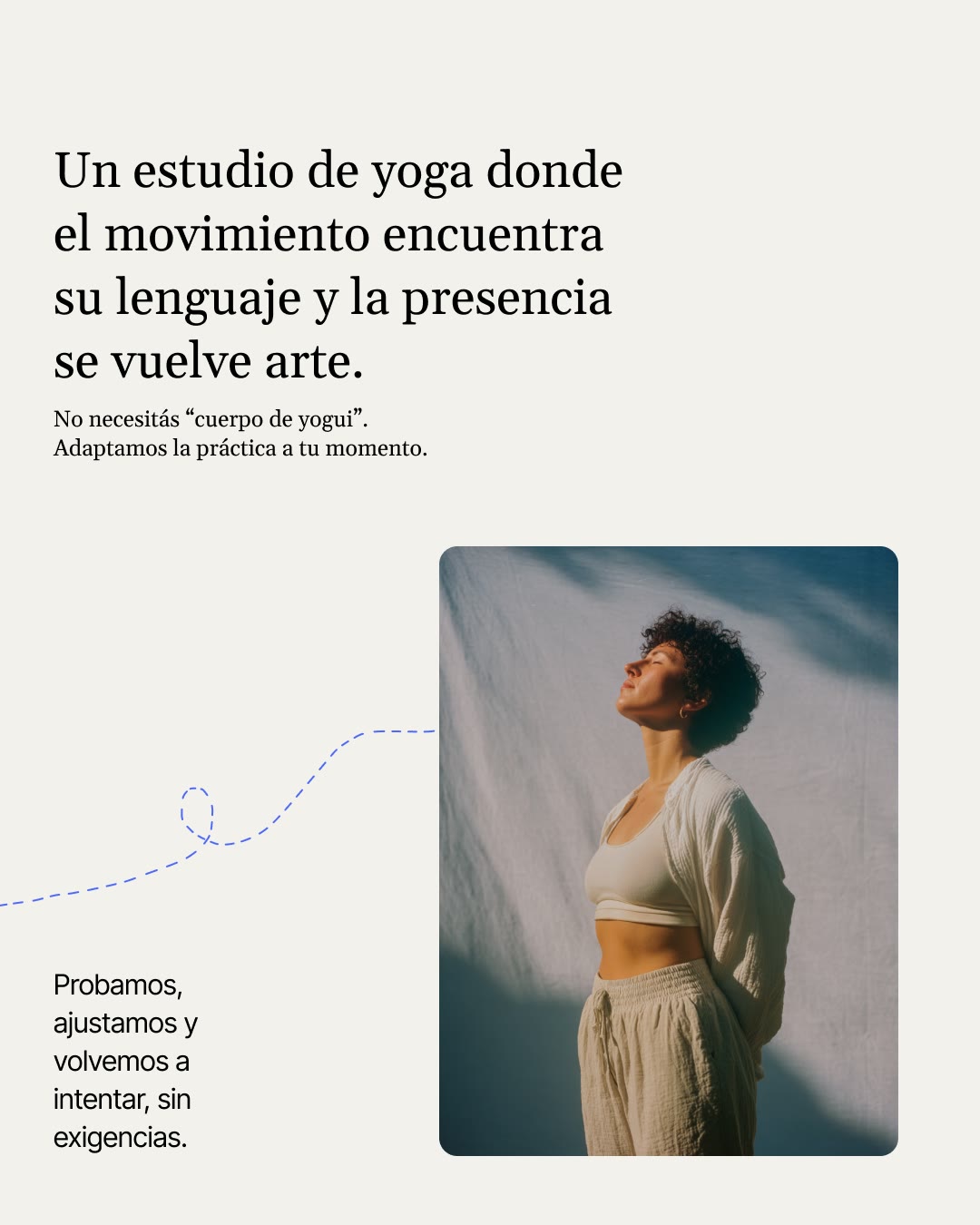Atelier Yogui · Sastrería del cuerpo en movimiento · the identity that got built