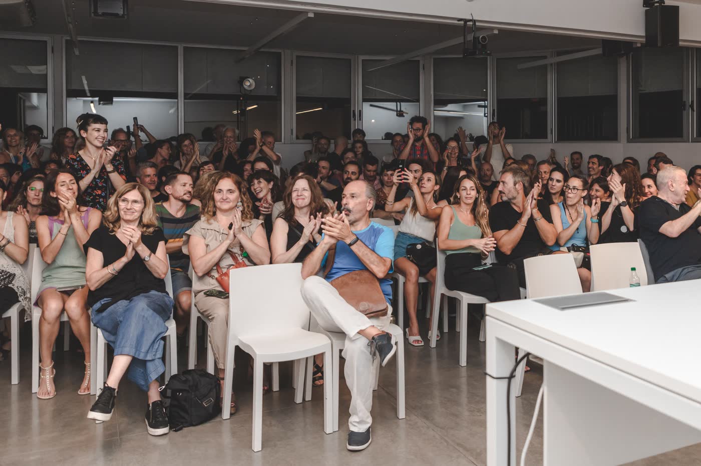 La Ciudad Analítica · The closing talk with the authors